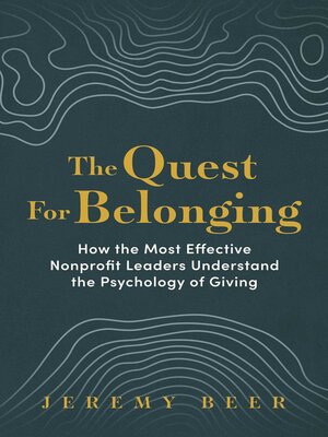 cover image of The Quest for Belonging